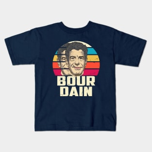 Retro Anthony Bourdain Chef Legend Kids T-Shirt